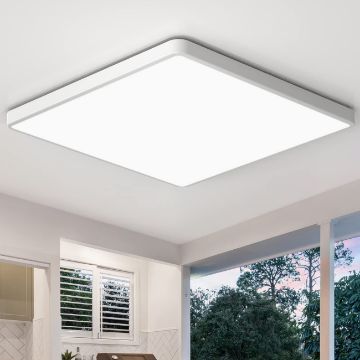 Show details for 36W LED Ceiling Light, 3240LM Waterproof Bathroom Lights Ceiling, Super Bright 6000K Daylight White, Modern Square Flush Mounted Lighting Fixture Picture of 36W LED Ceiling Light, 3240LM Waterproof Bathroom Lights Ceiling, Super Bright 6000K Daylight White, Modern Square Flush Mounted Lighting Fixture